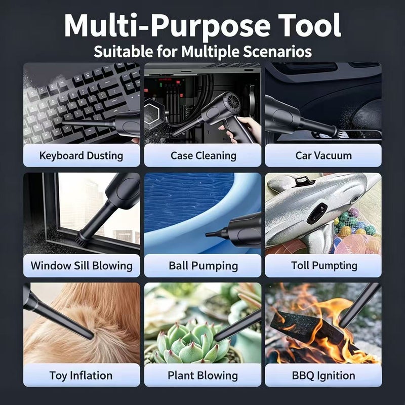 Turbo Handheld Cordless Vacuum Cleaner - Image 3