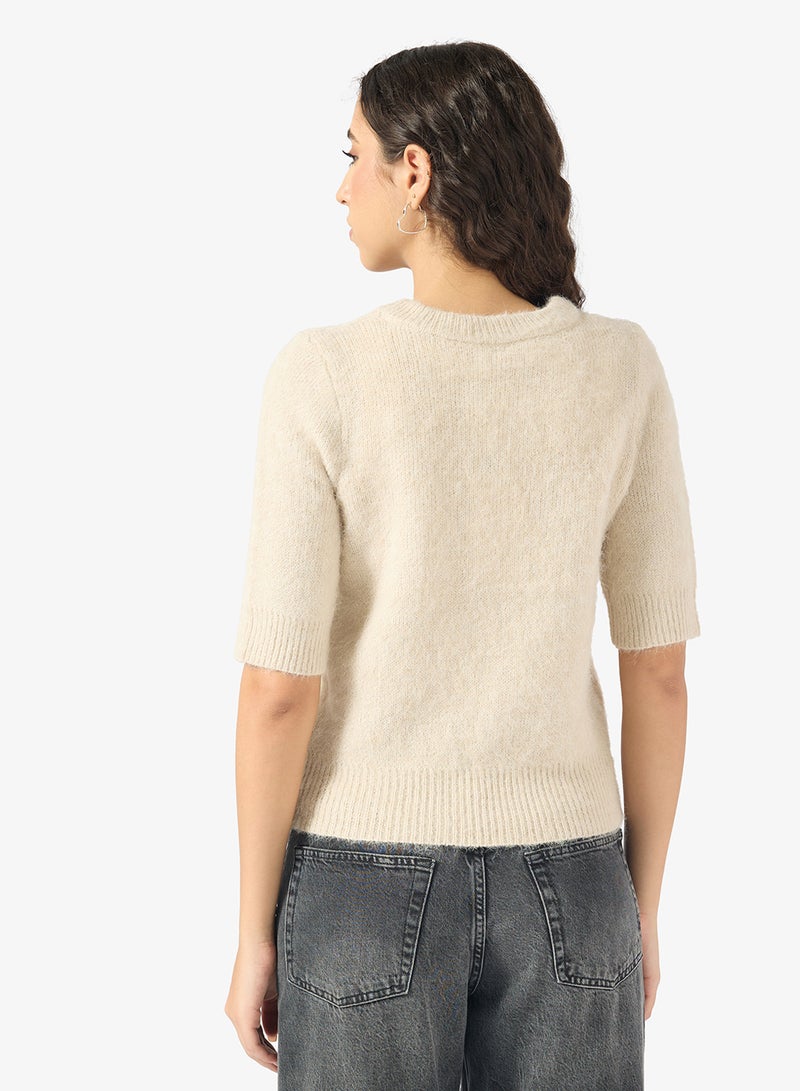 ONLY Rhinestone Pullover Sweater - Image 2