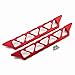 EPTNNASO Aluminum Side Trail Bar Chassis Nerf Bars 1PR Red for Traxxas XMaxx XMAXX 7723 - Image 2