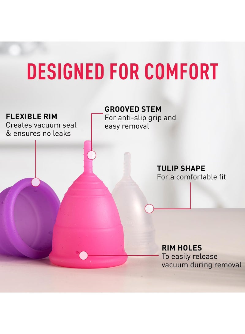 Sirona Reusable Menstrual Cup Large 1 Pc - Image 5