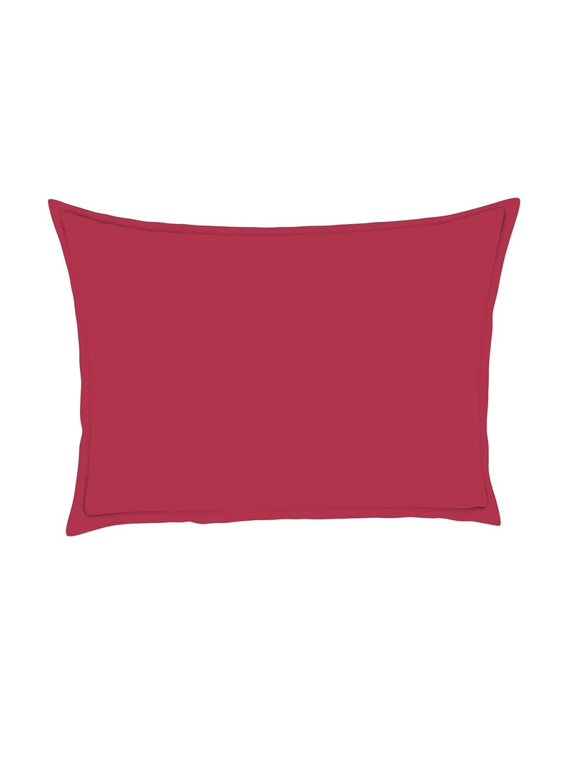 SPACES Spaces 100 Cotton Bedsheet Large Anti Viral Soft Feel Skin Safe 144 Tc Red Bedsheet King Size Bed Cotton  - Image 5