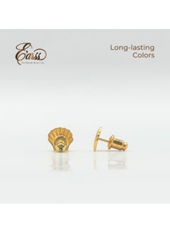 Sea Shell Gold Earrings | Stainless Steel | Gold Plated - pzsku/Z7C39F67AAA9CDD00A062Z/45/_/1732176604/6cbfcde0-af4d-4280-ad07-1a36518d4476