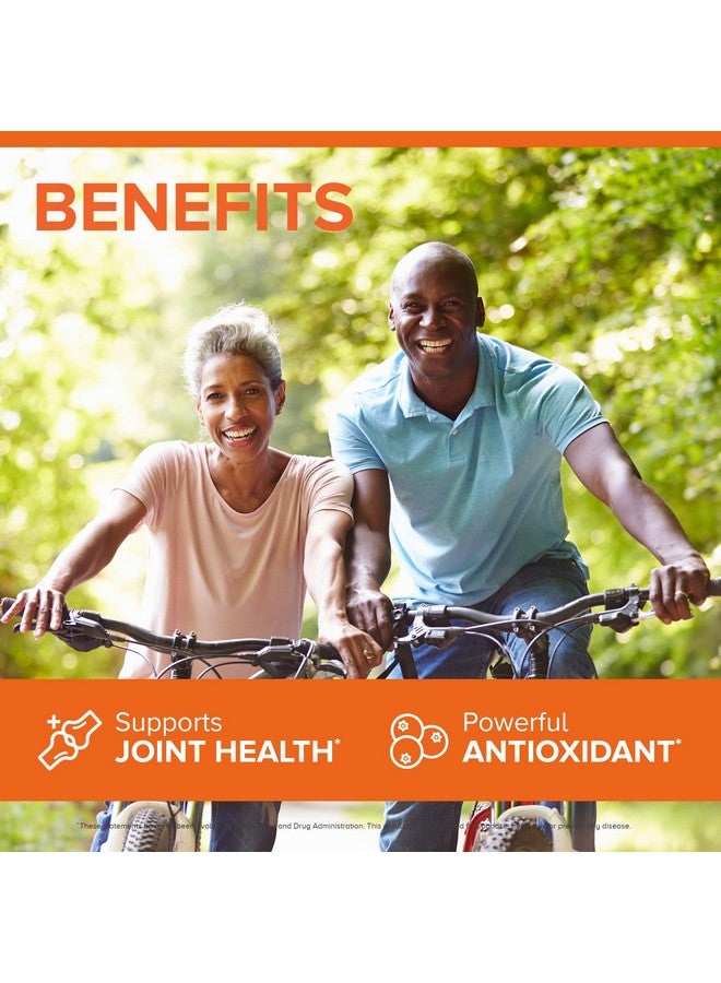 Qunol Turmeric Curcumin with Black Pepper & Ginger, 2400mg Turmeric Extract with 95% Curcuminoids, Extra Strength Supplement, Enhanced Absorption, Joint Support Supplement, 105 Count - Image 2