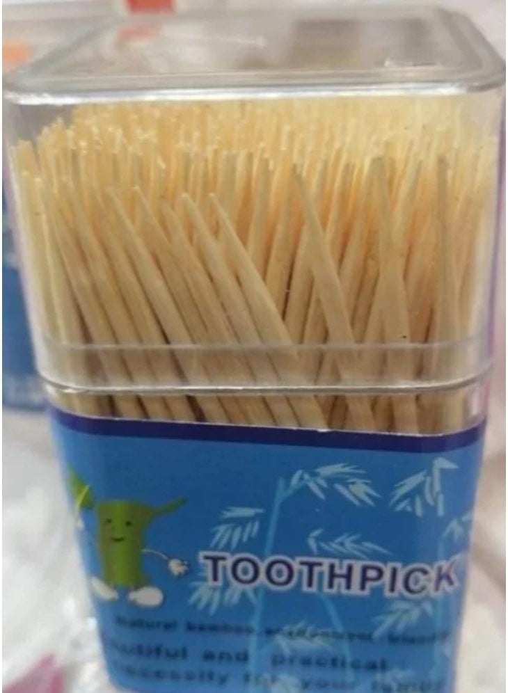 مجموعة من أعواد تنظيف الأسنان - عبوة 100 قطعه - Image 1