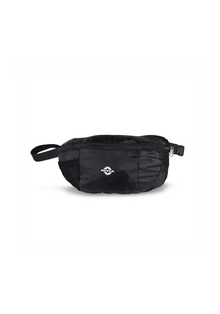 نيفيا Nivia In-Fold Waist Bag - Black