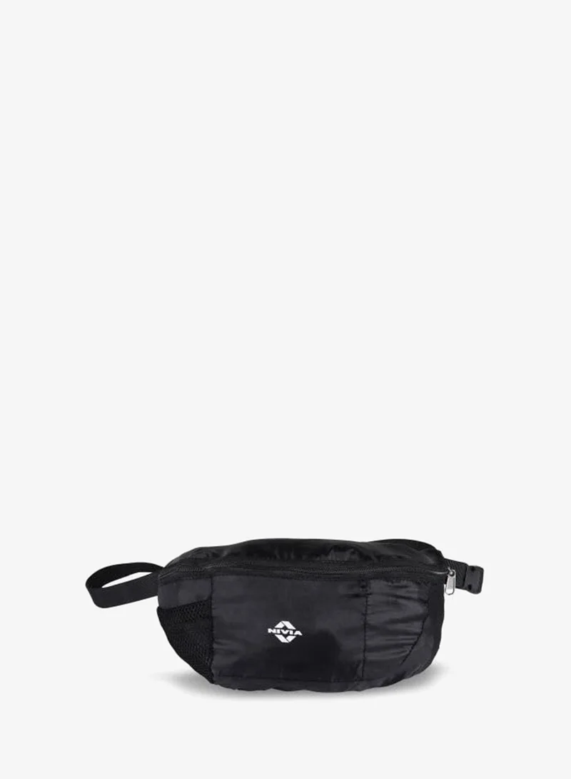 Nivia Nivia In-Fold Waist Bag - Black