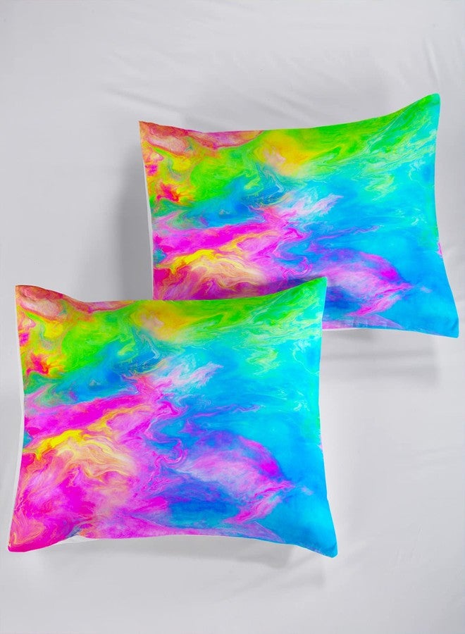 AILONEN Tie Dye Fitted Sheet Twin XL Size, Superior Colorful Hiphop Style Bed Sheets for Girls Teens Kids,Gypsy Bedroom Sheet Set,Bedding Decor Set,1 Fitted Sheet and 2 Pillow Case,3 Piece - Image 5