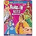 ATFUNSHOP 8 Packs Poke in Crafts Art Kits for Girl Magical Prienceses Mess Free Kids Paper Craft Kits Birthday Gift for Girls 4 5 6 7 8 9 Years Old DIY Presents Mess Free Art Activity - Image 3