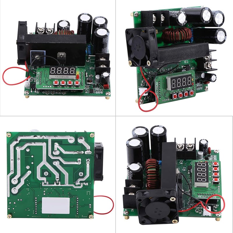 900W DC High Precision Digital Boost Converter Voltage Step Up Power Module with LCD Display Adjustable 8 60V to 10 120V for DIY Electronics Solar System Power Supply - Image 4
