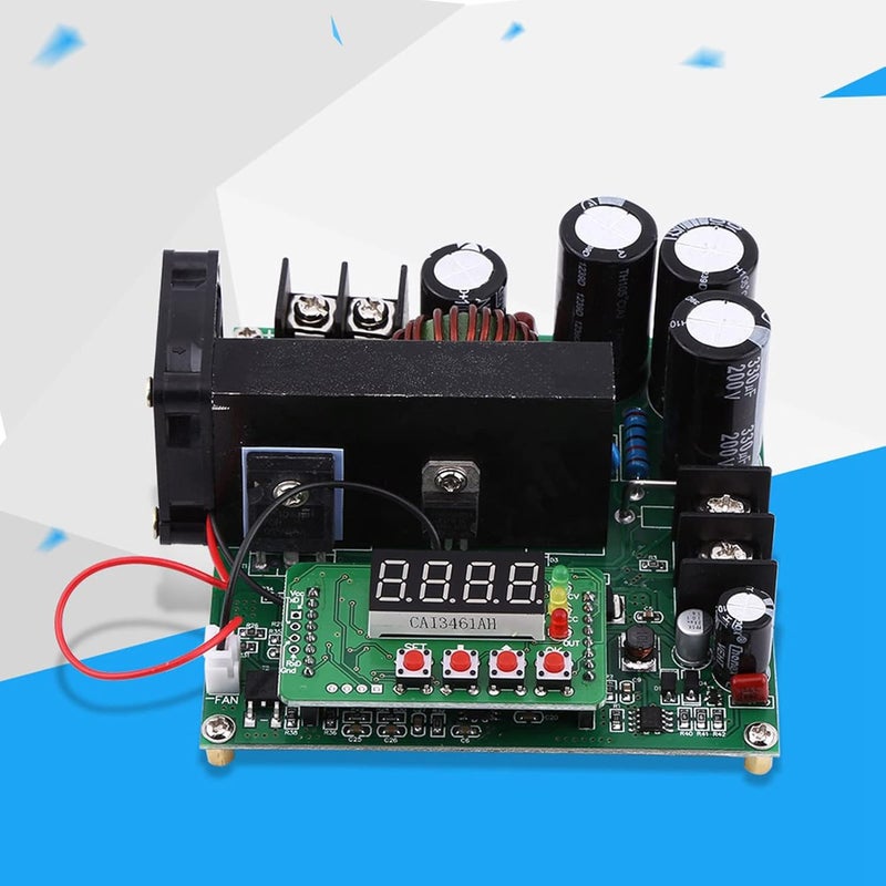 900W DC High Precision Digital Boost Converter Voltage Step Up Power Module with LCD Display Adjustable 8 60V to 10 120V for DIY Electronics Solar System Power Supply - Image 2