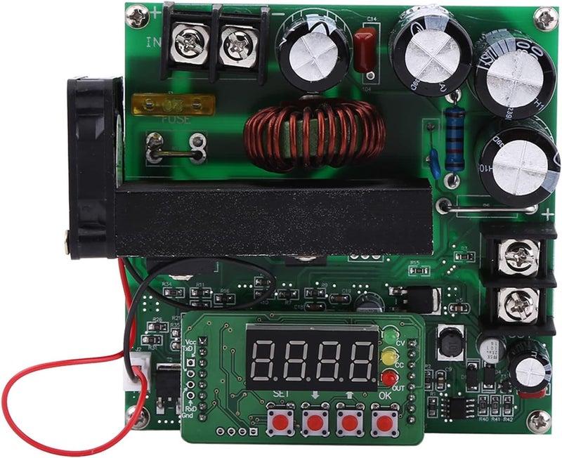 900W DC High Precision Digital Boost Converter Voltage Step Up Power Module with LCD Display Adjustable 8 60V to 10 120V for DIY Electronics Solar System Power Supply - Image 5