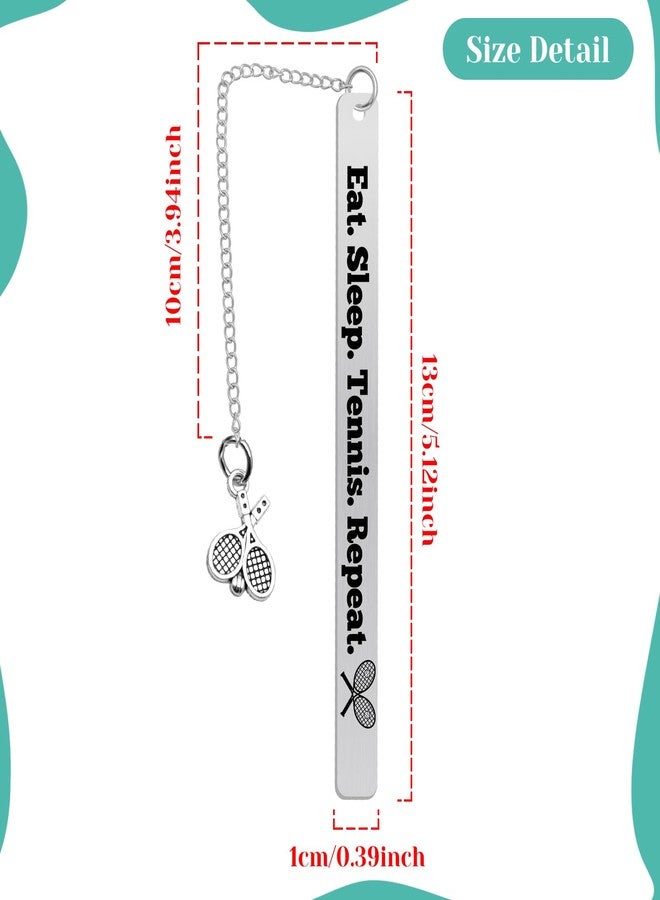 Baipilu Tennis Bookmark Funny Sports Themed Gifts for Men Women Tennis Players Lovers Gifts Mothers Day Christmas Birthday Gift for Women Players Coach Friend Sister Coworker - Image 2