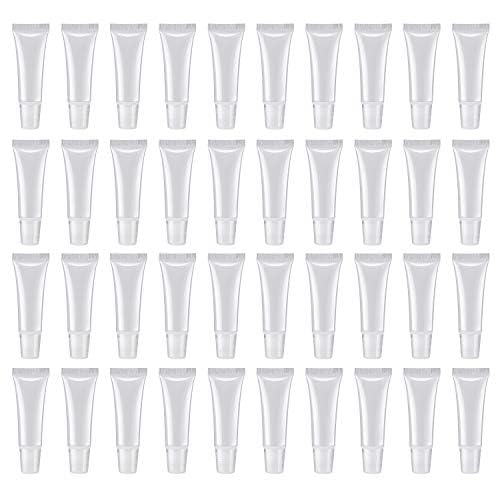 Shree Maha 200Pcs 10ml Empty Tubes Lip empty lip gloss containers for Lip Gloss Balm Cosmetic  - Image 1