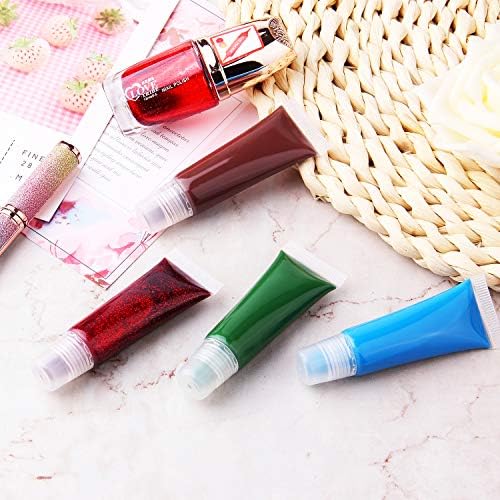 Shree Maha 200Pcs 10ml Empty Tubes Lip empty lip gloss containers for Lip Gloss Balm Cosmetic  - Image 2
