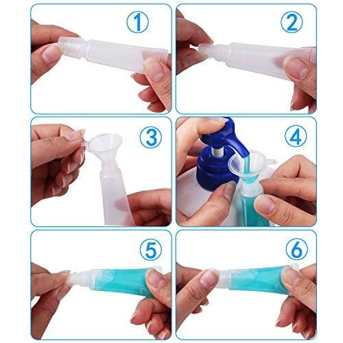 Shree Maha 200Pcs 10ml Empty Tubes Lip empty lip gloss containers for Lip Gloss Balm Cosmetic  - Image 5