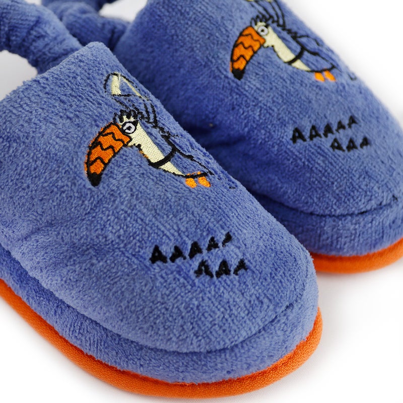 Milk & Moo Kids Slippers, 20cm 100% Cotton, Kids Indoor Slippers, Non-Slip Soft Sole, Slip-On Lightweight, Breathable, Ideal for Home, Bath, Indoor Use, Flying Toucan Design, For Boys and Girls, 5-6 Years Old - Image 3