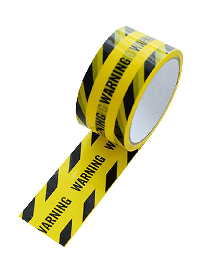 NIBEMINENT Hazard Barrier Safety Caution Tape Yellow/Black - Image 1