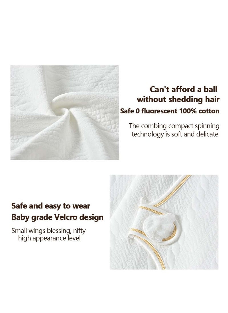 XiuWoo Baby Swaddle Wrap, Baby Shower Gifts, Newborn Swaddle Blanket Wrap, 4-12 Months Baby Girls and Boys, Ultra-Soft Newborn Sleeping Wraps for Infant Baby Shower Gift, New Born Baby Gift  - Image 2