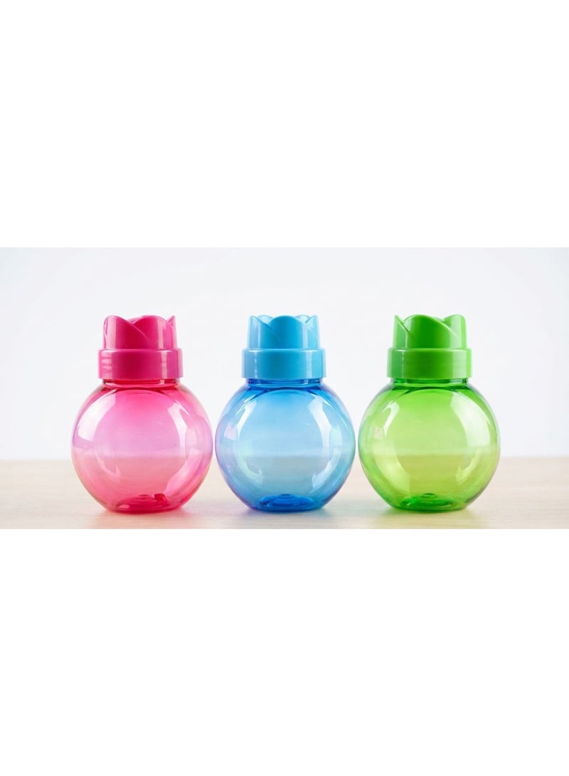 Small Plastic Storage Jar with Flower Lid – Multi-Purpose Container for Kitchen & Bathroom - Image 1