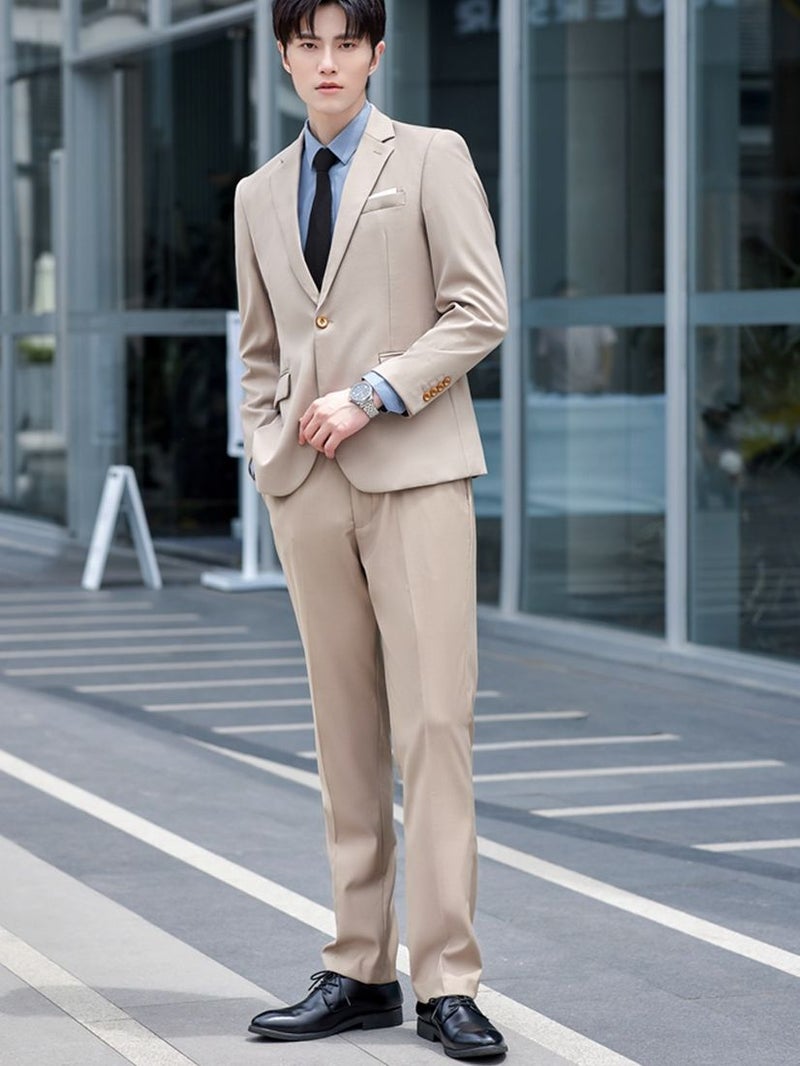 New Business Attire Business Suit Men And Women With Four Seasons Korean Formal Suit Jacket Sales Department Bank Work Clothes - Image 4