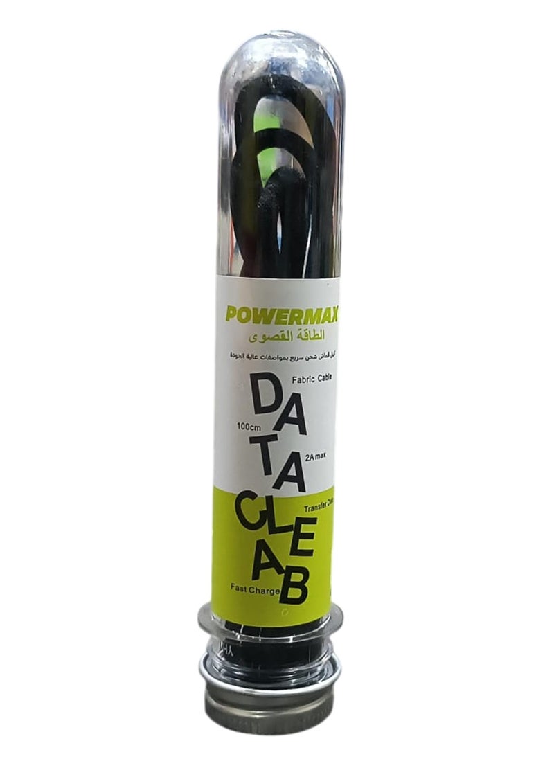 Generic - 100cm Fabric Data Cable 2A Fast Charge - Image 1
