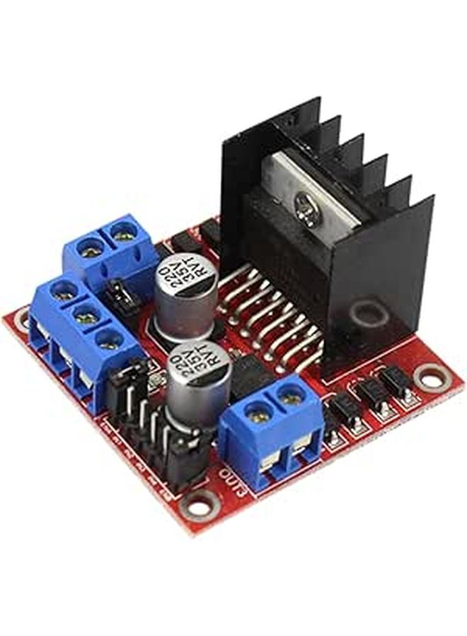 L298N Dual H Bridge Stepper Motor Driver Module 5 35V DC Controller Board for Robotics Smart Cars - Image 1