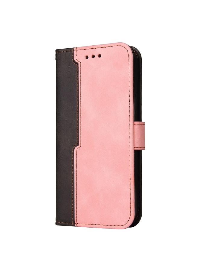 إيروريكس جراب هاتف iPhone 15 مصنوع من الجلد بلون مخيط - Image 2