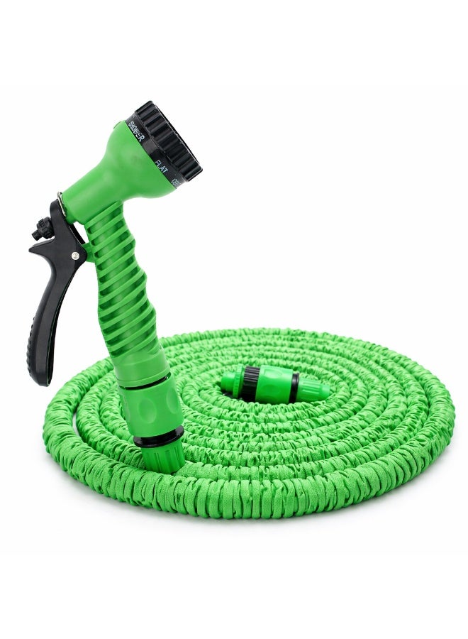 Expandable Garden Hose Pipe with 7-Mode Spray Nozzle – Flexible Water Hose for Car Wash, Gardening & Cleaning – Leak-Proof, Lightweight, Durable Expandable Hose - Image 1