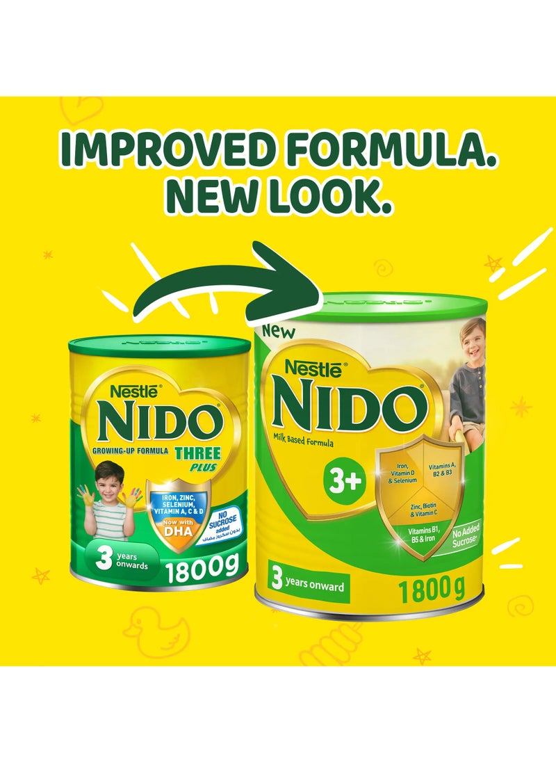 Nido baby milk powder, stage No. (3) plus, 3 years and above, 1800 g - pzsku/Z7C3B80CCB6DA3B5CEFF4Z/45/_/1731840080/f774c663-9a3d-4645-8750-aa032000787f