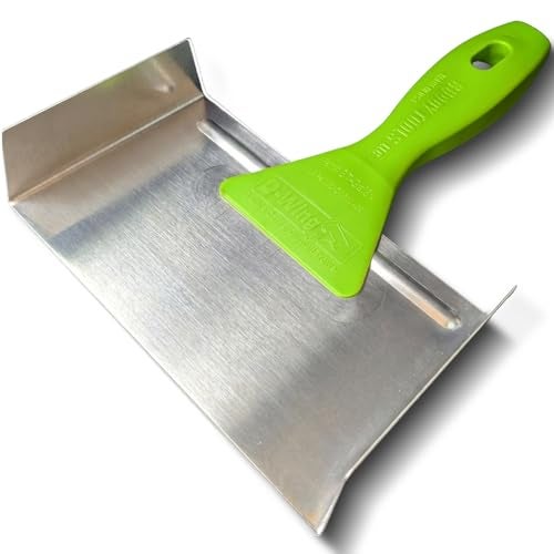 Buddy Tools LLC Buddy Tools DWing Corner Trowel 75 Stainless Steel Drywall Corner Tool for Inside Corners Innovative BiDirectional Drywall Trowel with Polymer Handle for Smooth Clean Fast Finishing - Image 1