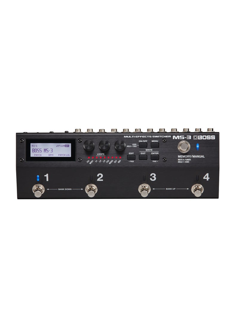 BOSS BOSS MS-3 Multi-Effects Switcher with Onboard Processing  - Image 1