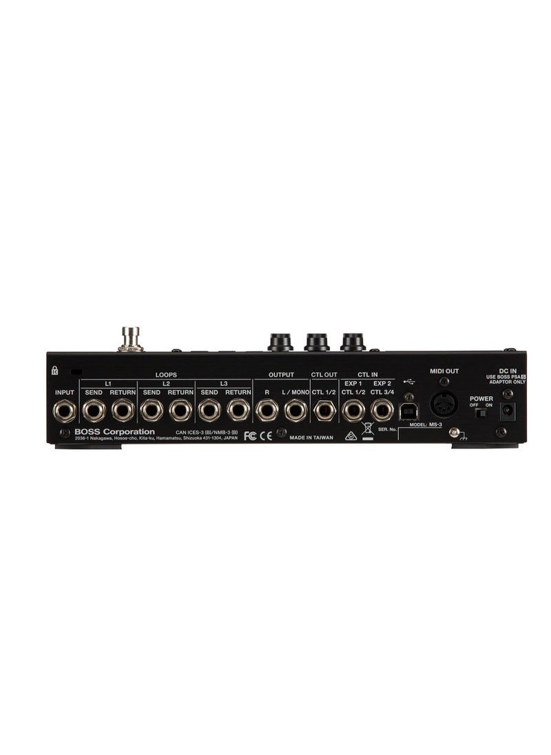 BOSS BOSS MS-3 Multi-Effects Switcher with Onboard Processing  - Image 2
