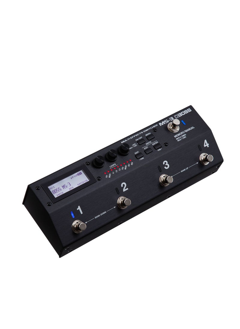BOSS BOSS MS-3 Multi-Effects Switcher with Onboard Processing  - Image 3