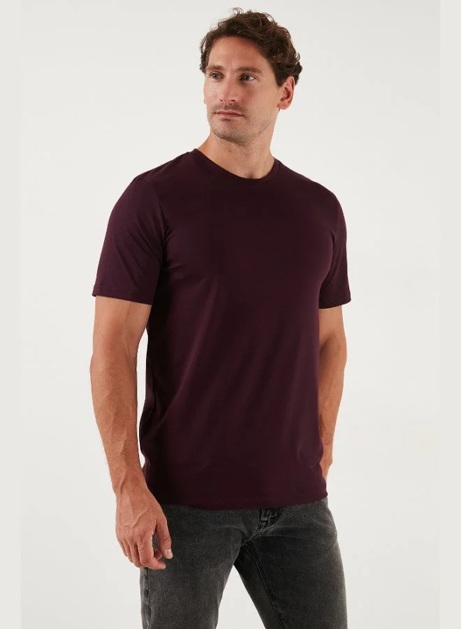 Buratti  Buratti Cotton Regular Fit Crew Neck T Shirt Men's T SHIRT 59020204 for Men | Best Price UAE