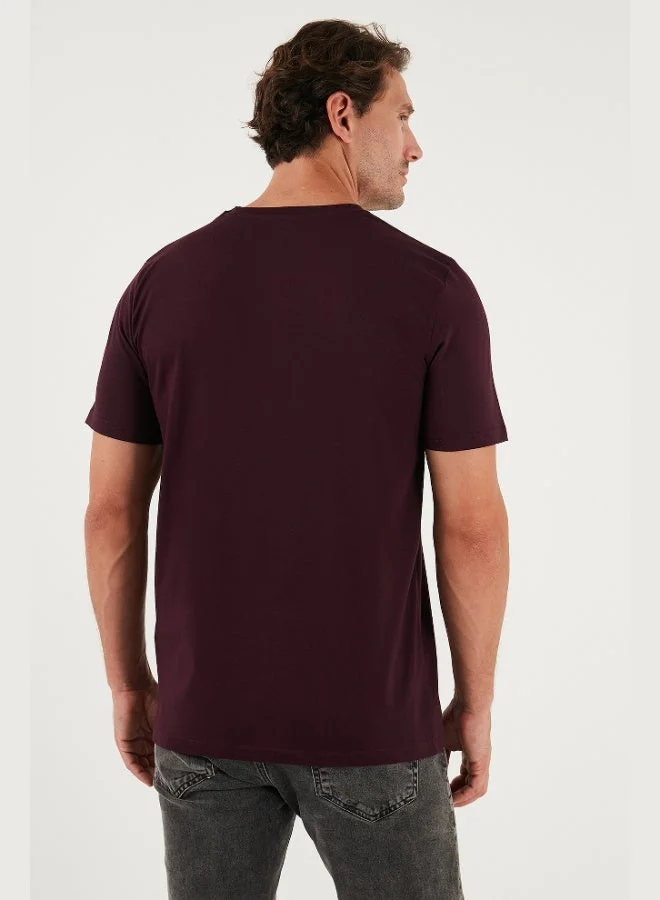 Buratti  Buratti Cotton Regular Fit Crew Neck T Shirt Men's T SHIRT 59020204 for Men | Best Price UAE
