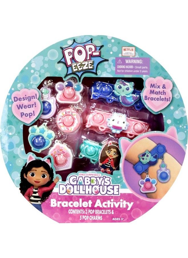 Tara Toys - Pop Eeze: Bracelet Activity Set Gabby'S Dollhouse Jewelry Set Popping Sensory Fun Ages 3+ - Image 1