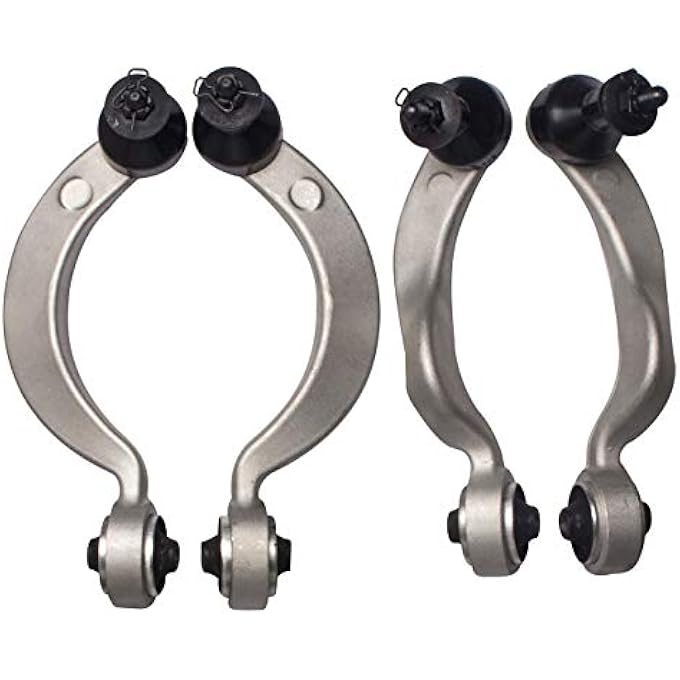 rayihni 4Pcs Suspension Kit Rwd Models Only 524027 524028 522785 522786 Left Right Front Upper Control Arm And Ball Joint Assembly Compatible With 20072016 Lexus Ls460 - Image 1