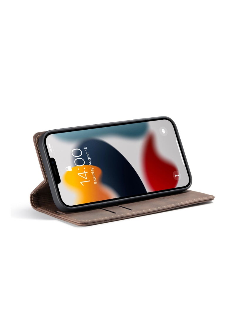 Suteni Flip Cover Leather Case for iPhone - Image 2