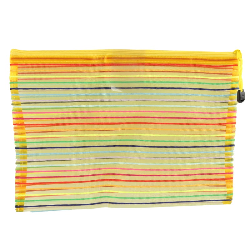 Simba File Protctor with Zipper Smash Yellow A4 Model S6544-6