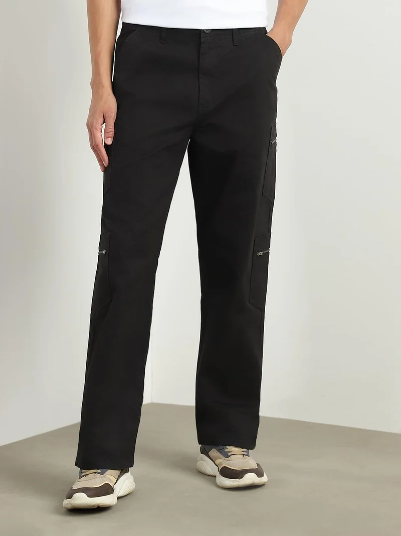 نوبيرو Men's Cargo Pants in Navy