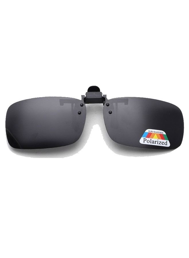 Estelle Polarized Clip on Flip up Sunglasses over Prescription and Reading Glasses Frames,Men Women Compact Fit Clip In Sunglass Unisex - Image 2