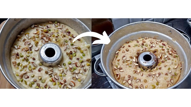 SHAPAT SHAPAT Aluminum HandwaCake CookerMedium Nonstick Alluminium Handva Cooker Multi Purpose Cooker Cake Cooker for Baking On Gas Medium 2 liter  - Image 2