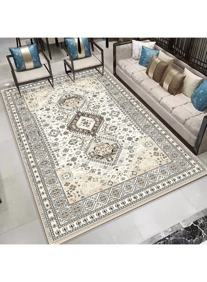 SMART HOME Ceramic carpets, excellent velvet rug, padded and soft to the touch, with beautiful 3D patterns made of high-quality materials, nano seating mattress, size 2X3 meters - Image 2