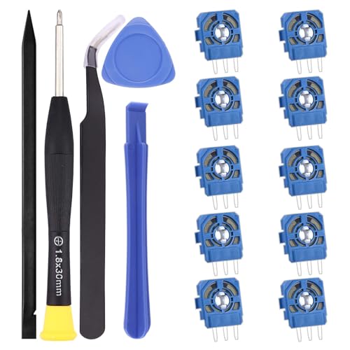 IKPEK 10pcs 2K3 Ohm Potentiometer Replacement for Dualsense PS5 Controller, Trim Pot Resistor Thumbstick Module Sensor for ALPS Analog Joystick - Image 1