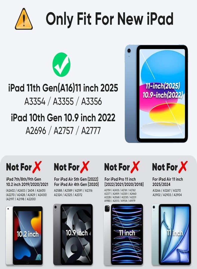 SIBEITU جراب SIBEITU للأطفال لجهاز iPad (A16) مقاس 11 بوصة (إصدار 2025) / iPad الجيل العاشر مقاس 10.9 بوصة (إصدار 2022)، غطاء حماية هجين متين مقاوم للصدمات ثلاثي الطبقات لجهاز iPad الجيل الحادي عشر/العاشر مع مسند وحامل قلم، مناسب للأولاد والبنات، بنقشة التمويه. - Image 2