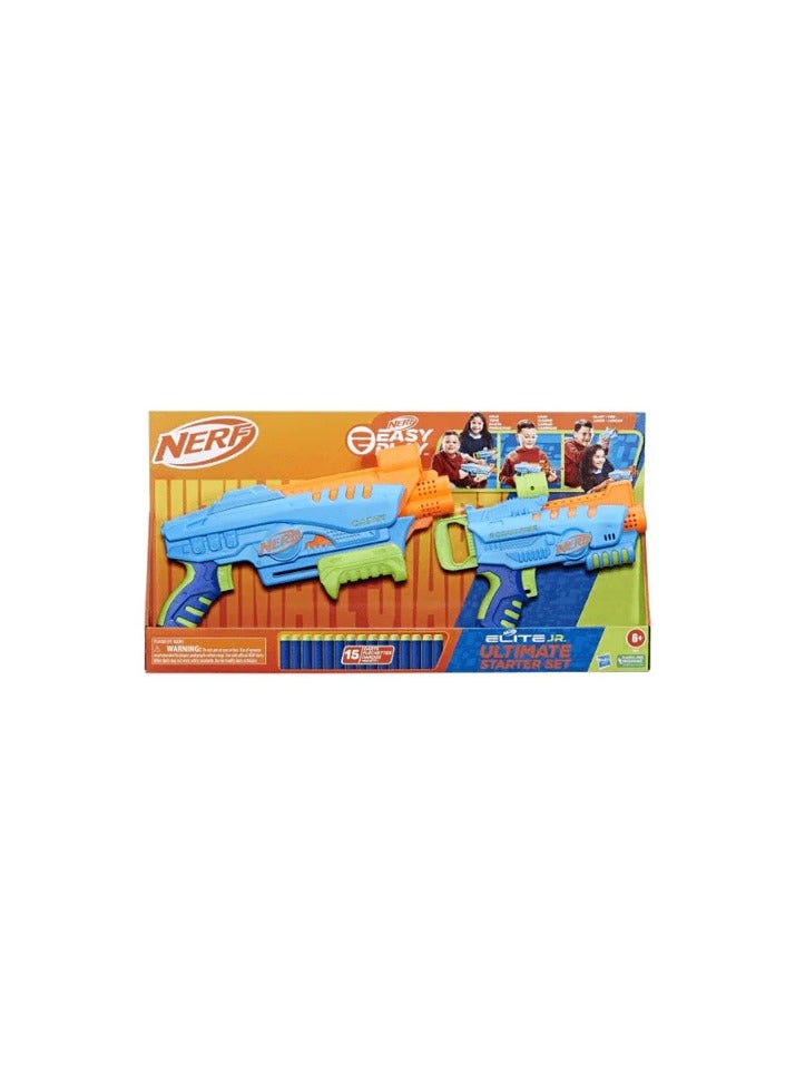 هاسبرو - جيمينج HASBRO NERF ELITE JR ULTIMATE STARTER SET - Image 1
