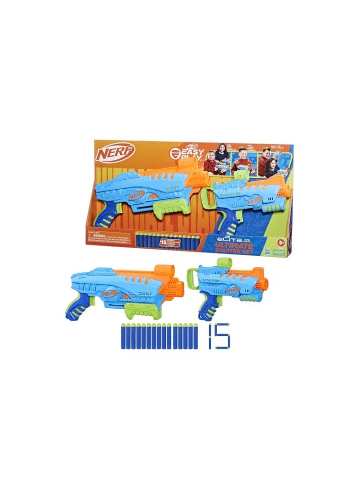 هاسبرو - جيمينج HASBRO NERF ELITE JR ULTIMATE STARTER SET - Image 2