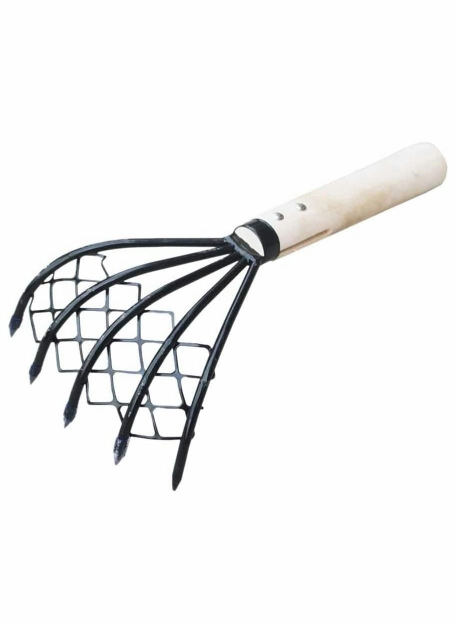 Generic Claw Rake with Mesh Net, for Dig Seafood,for Perfect Pulverized ...