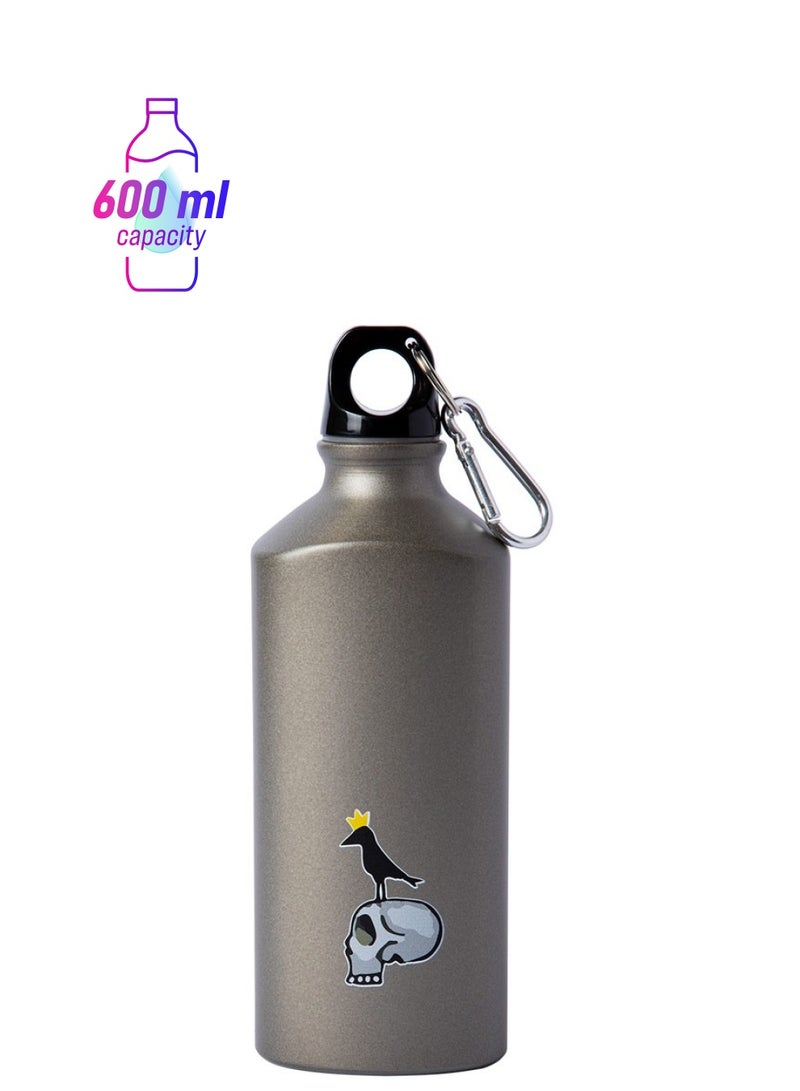 Biggdesign King Raven Aluminum Water Bottle 600 ml - Image 1