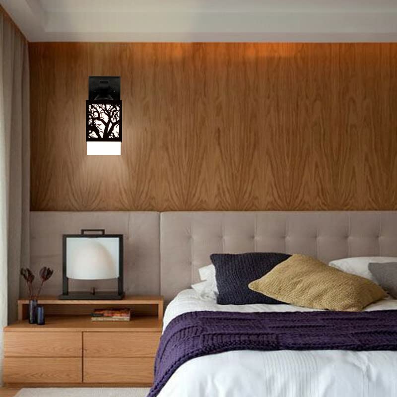 ZUPER Wooden Modern Design Wall Lamp Suitable for Living Room,Foyer,Bedroom,Hallway (Pack of 1) L130 - Image 4
